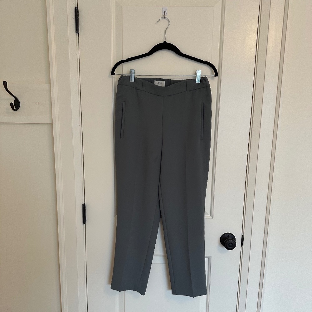 Aritzia Wilfred Darontal Crepe Cropped Pants
